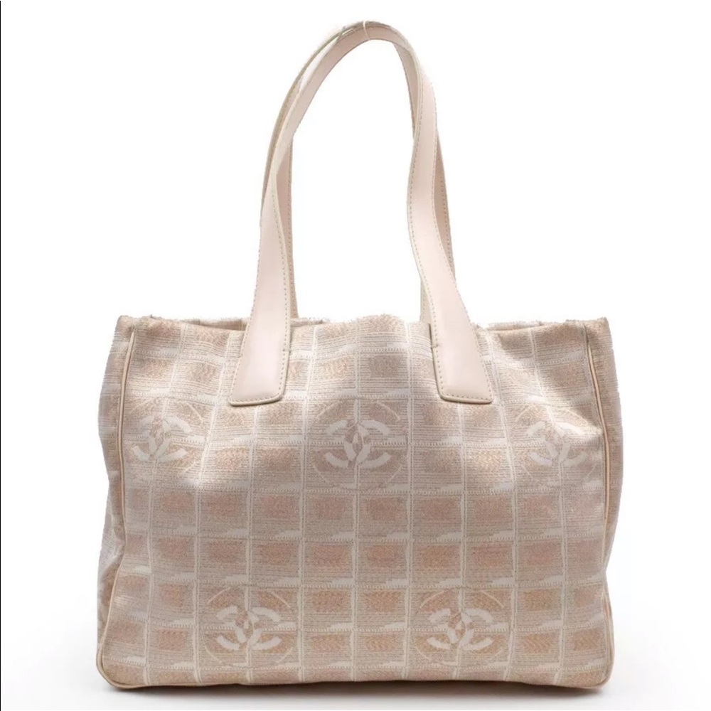 Price-firm CHANEL Handbag shoulder logo pink - Picture 3 of 14